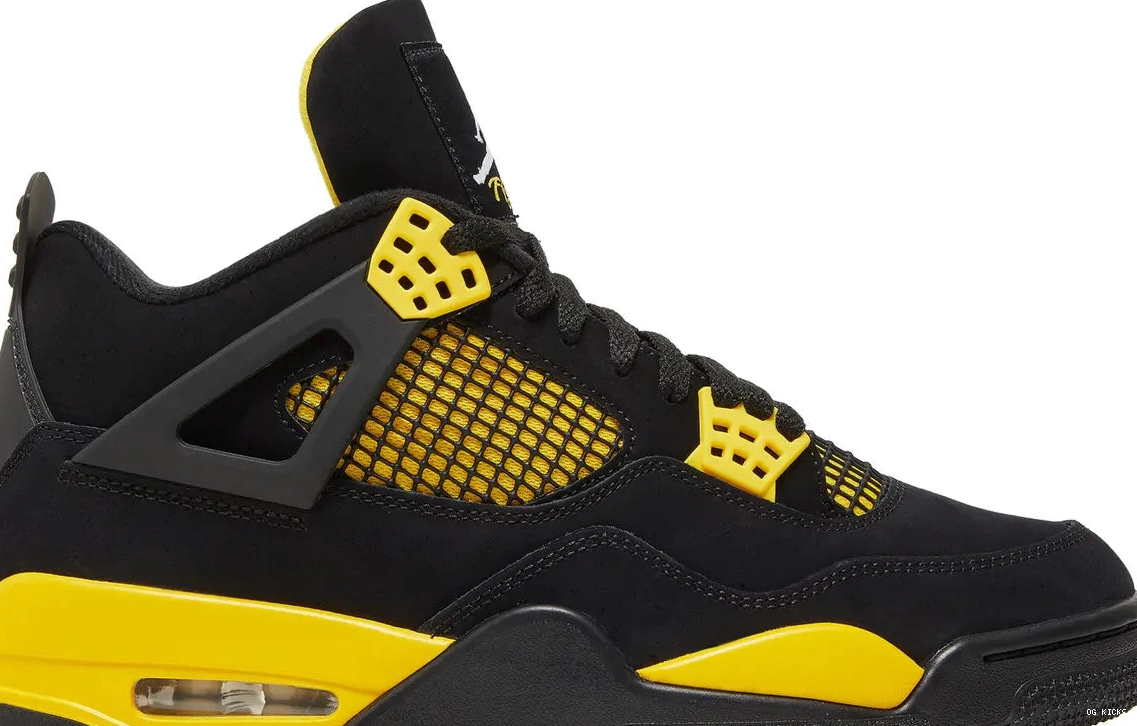 Thunder' 2023 Air Retro 4 Jordan 'Yellow 0813